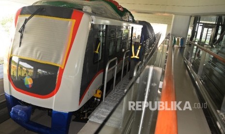 Skytrain Soekarno-Hatta Direncanakan Beroperasi Bulan Depan Skytrain Soekarno-Hatta Direncanakan Beroperasi Bulan Depan
