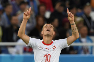 FIFA selidiki perayaan gol Shaqiri dan Xhaka FIFA selidiki perayaan gol Shaqiri dan Xhaka