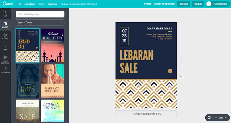 Platform desain online Canva Resmi Hadir Di Indonesia