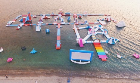 Pulau Unicorn Ini Jadi Viral, Seperti Apa Tampilannya?