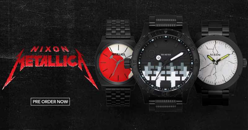 Gandeng Nixon, Metallica Rilis Jam Tangan Bertema Album Klasik Gandeng Nixon, Metallica Rilis Jam Tangan Bertema Album Klasik