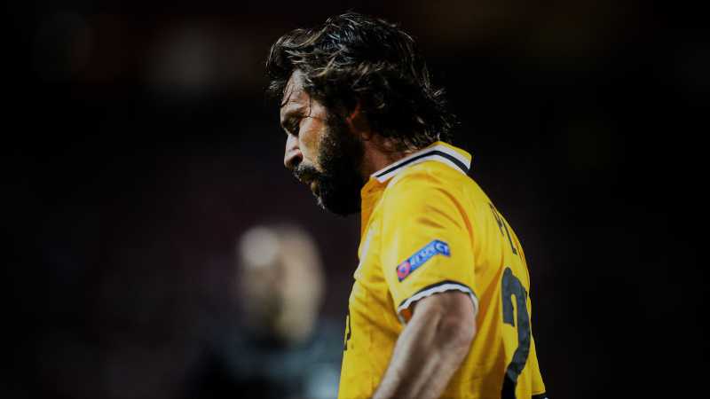 Sosok Andrea Pirlo dalam Lukisan