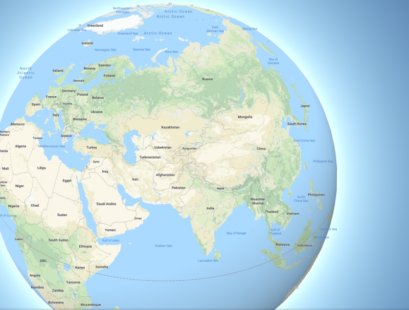 Tak Ada Lagi “Bumi Datar” di Google Maps Tak Ada Lagi “Bumi Datar” di Google Maps