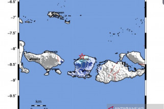 Gempa Bumi Magnitudo 4,3 Guncang Lombok Utara