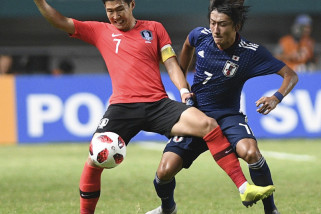 Korea Selatan pertahankan medali emas cabang sepak bola Korea Selatan pertahankan medali emas cabang sepak bola