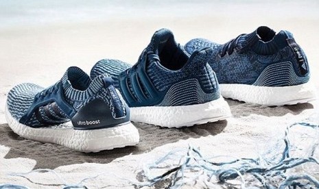 Adidas Jual Satu Juta Pasang Sepatu Berbahan Limbah Plastik