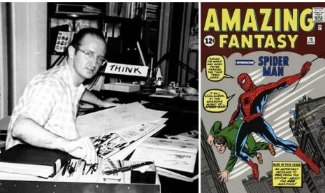 Komikus Legendaris Marvel Steve Ditko Tutup Usia Komikus Legendaris Marvel Steve Ditko Tutup Usia