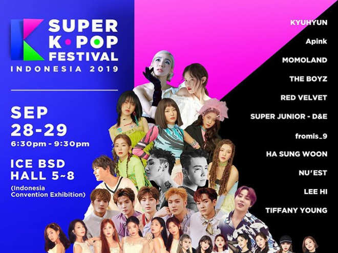 Lee Hi dan Tiffany Young Tamu Special Di Super K-pop Festival Indonesia 2019