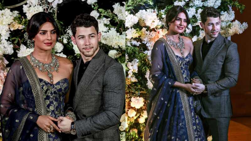 Tampilan Priyanka Chopra pada Resepsi Pernikahan Ketiganya Tampilan Priyanka Chopra pada Resepsi Pernikahan Ketiganya