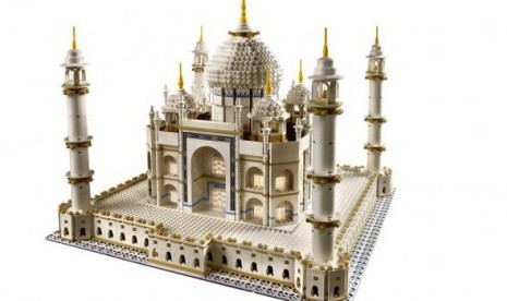 Miniatur Taj Mahal Ini Disusun dari 5.923 Bongkahan Lego Miniatur Taj Mahal Ini Disusun dari 5.923 Bongkahan Lego