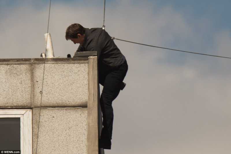Kecelakaan Syuting Mission Impossible 6, Tom Cruise Cedera Patah Tulang Parah Kecelakaan Syuting Mission Impossible 6, Tom Cruise Cedera Patah Tulang Parah