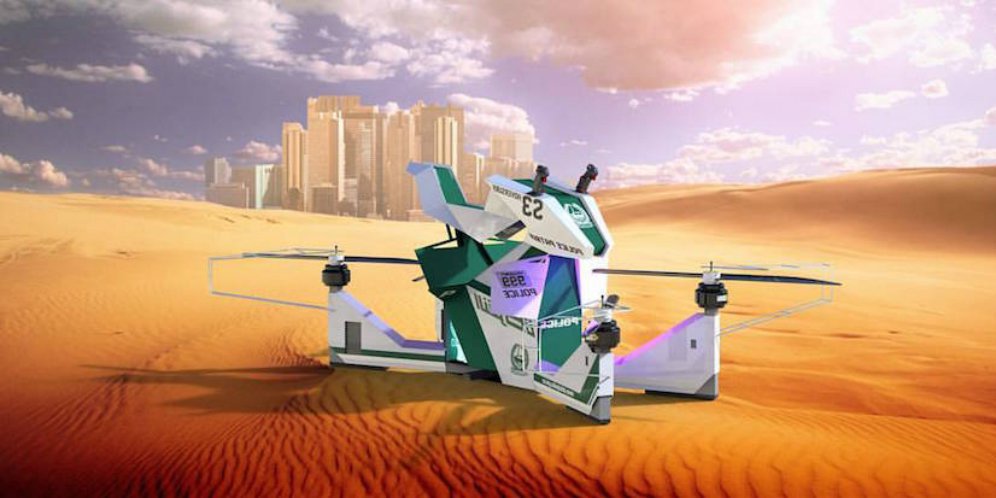 Habis Supercar, Polisi Dubai Boyong Armada Motor Terbang 