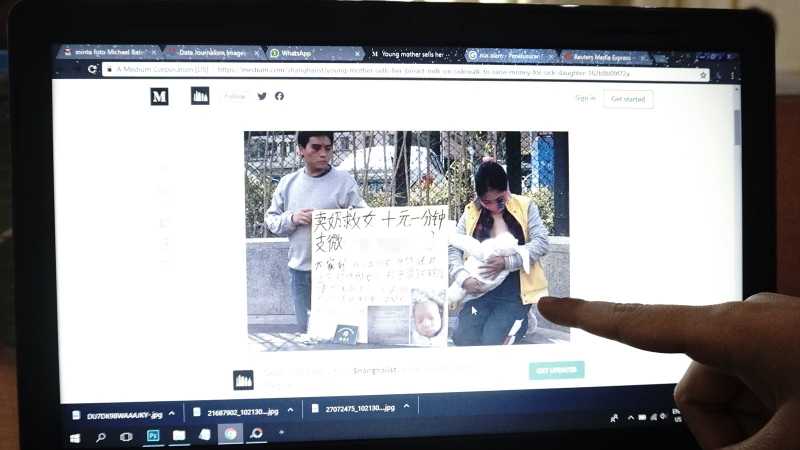 Ibu di China Buka Jasa Menyusui di Jalan untuk Biaya Berobat Bayinya Ibu di China Buka Jasa Menyusui di Jalan untuk Biaya Berobat Bayinya