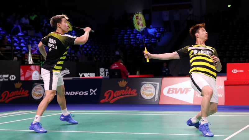 Tak Sampai Setengah Jam Bertanding, Marcus/Kevin Lolos ke Babak Kedua Tak Sampai Setengah Jam Bertanding, Marcus/Kevin Lolos ke Babak Kedua