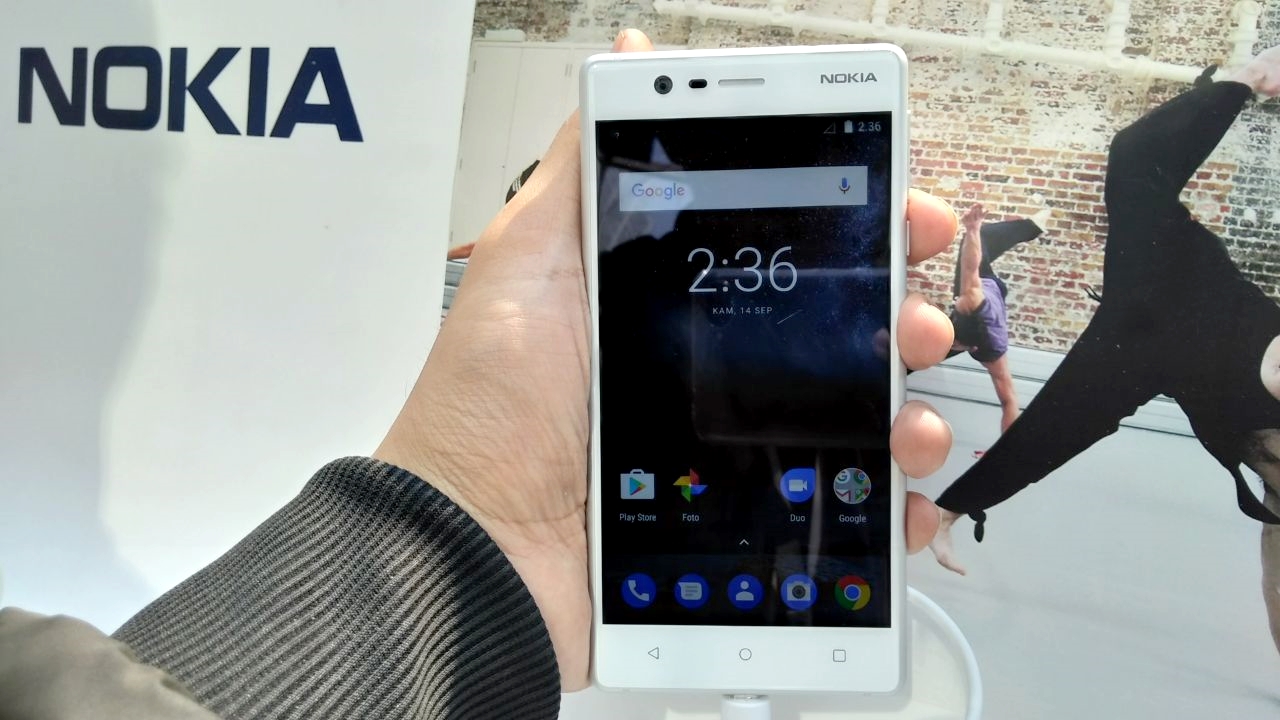 Ponsel Android Nokia 3 Dijual Mulai Oktober, Berapa Harganya?