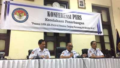 KNKT Temukan Kerusakan pada Sensor Kemiringan Lion Air PK-LQP